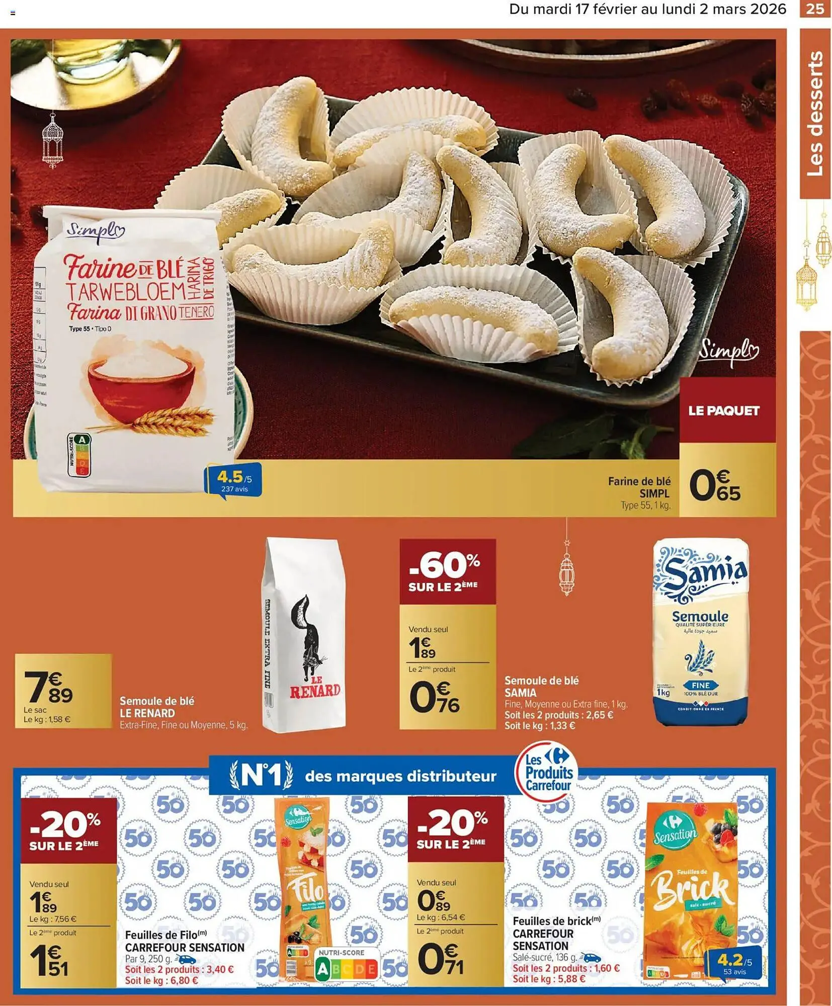 Catalogue Carrefour du 17 février au 2 mars 2026 - Catalogue page 25