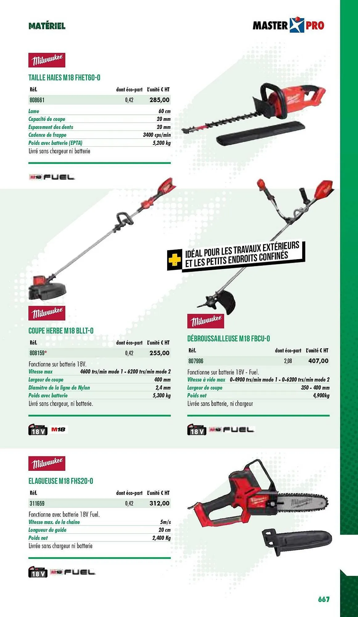 Catalogue Master Pro du 3 janvier au 31 décembre 2025 - Catalogue page 669