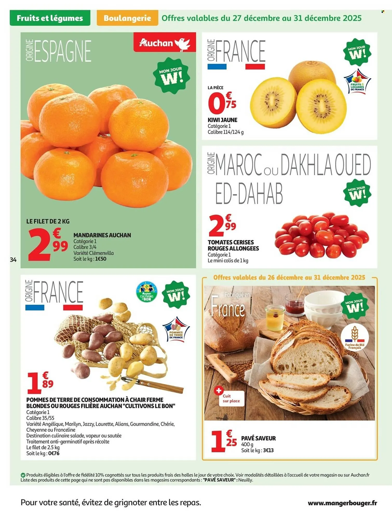 Catalogue Auchan du 26 décembre au 4 janvier 2026 - Catalogue page 34