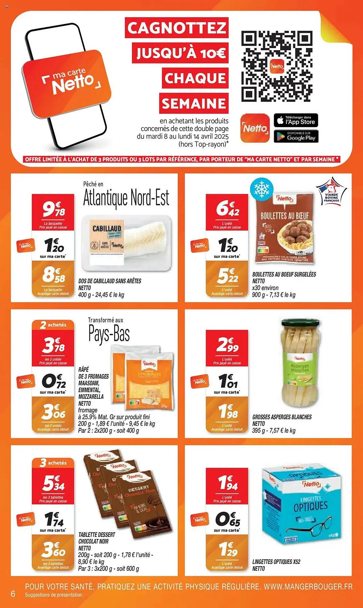Catalogue Netto du 8 avril au 14 avril 2025 - Catalogue page 6