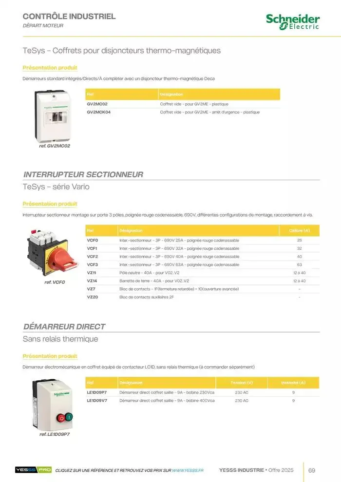 Industrie 2025 du 28 janvier au 31 décembre 2025 - Catalogue page 71