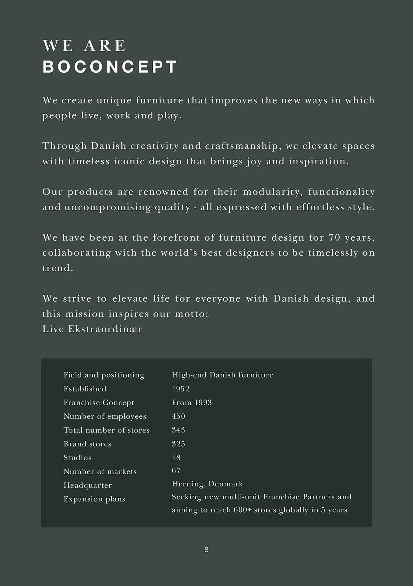 Catalogue BoConcept du 5 janvier au 28 février 2026 - Catalogue page 8