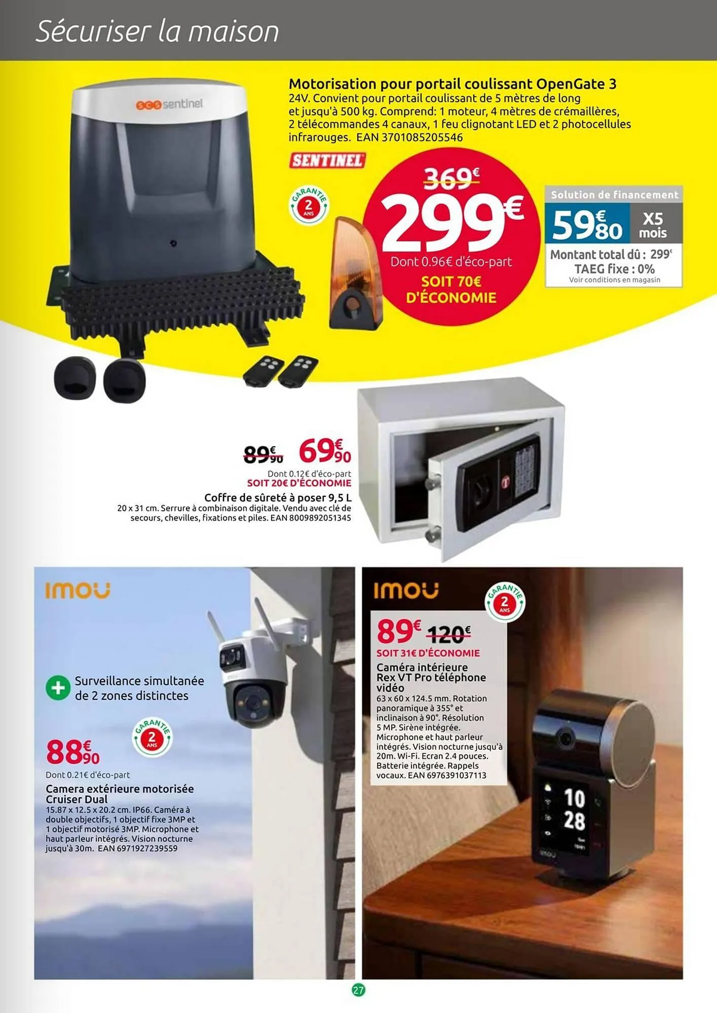 Catalogue Mr Bricolage du 25 mars au 19 avril 2026 - Catalogue page 27