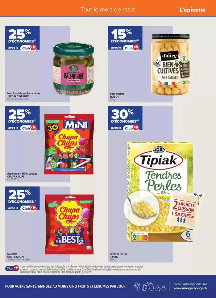 LA FIDÉLITÉ, CA PAYE SURTOUT EN PROMOS EN MARS... du 1 mars au 31 mars 2025 - Catalogue page 9