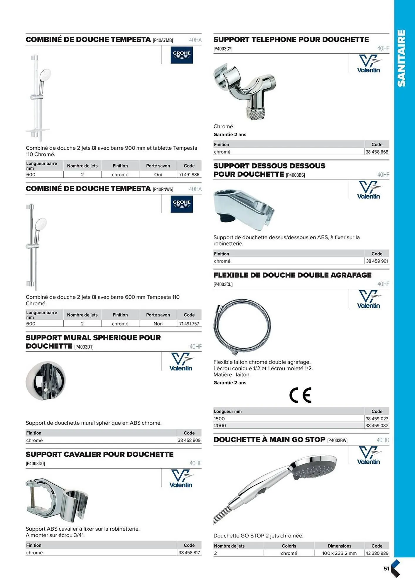 Catalogue Prolians du 2 octobre au 31 décembre 2025 - Catalogue page 51