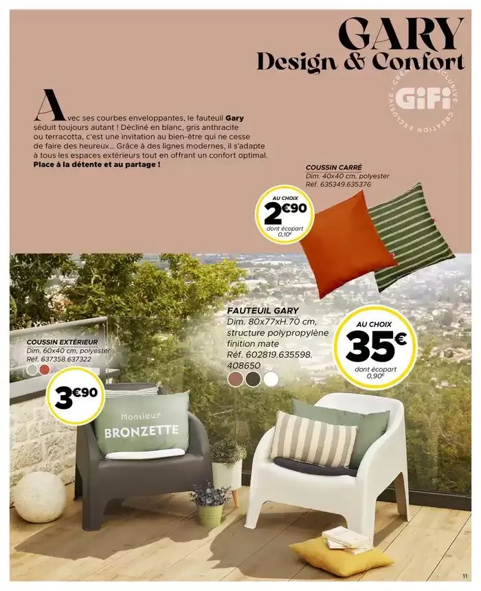 Collection Jardin et extérieur du 9 avril au 5 mai 2025 - Catalogue page 11