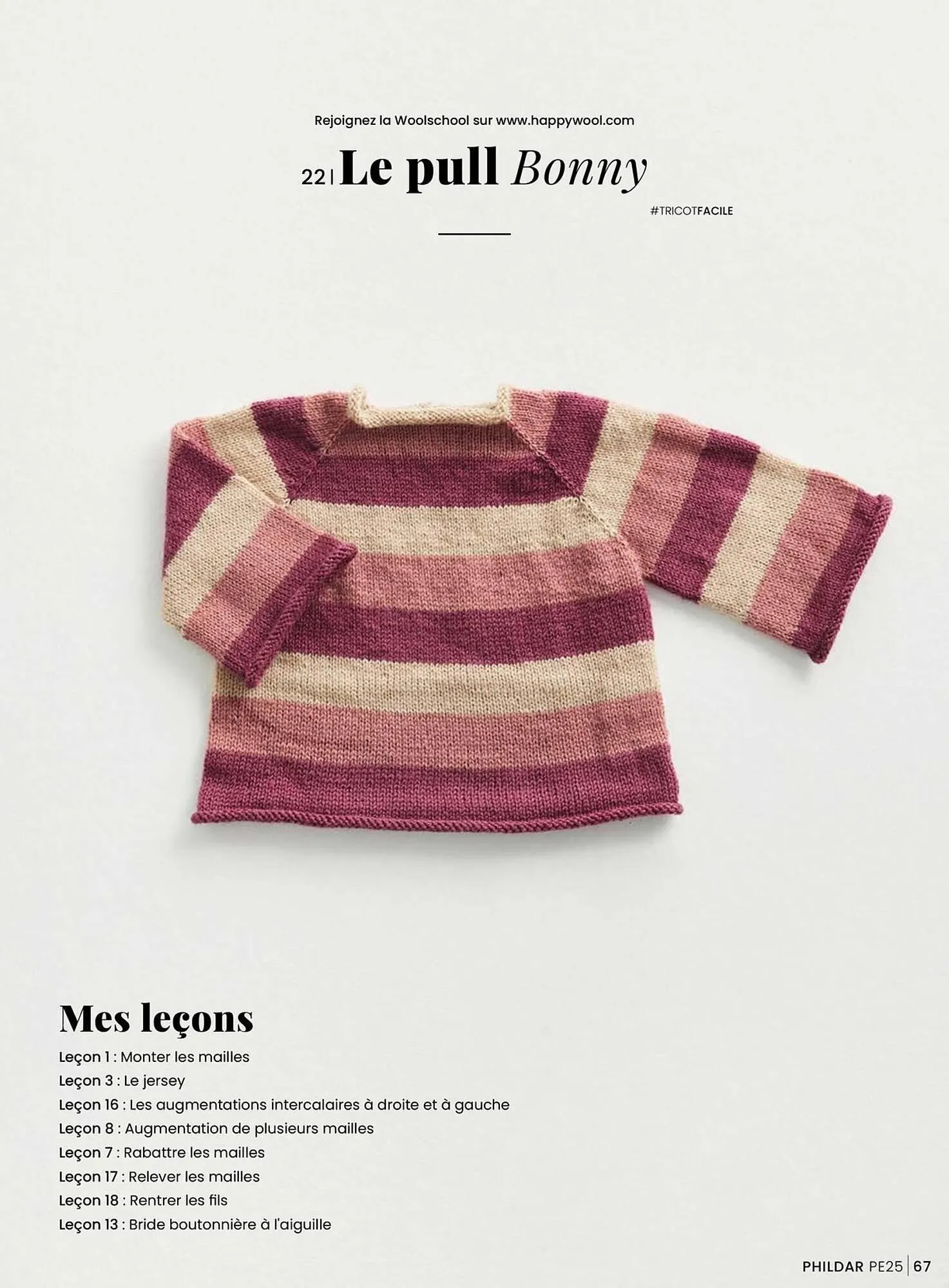 Catalogue Phildar du 15 janvier au 31 août 2025 - Catalogue page 67