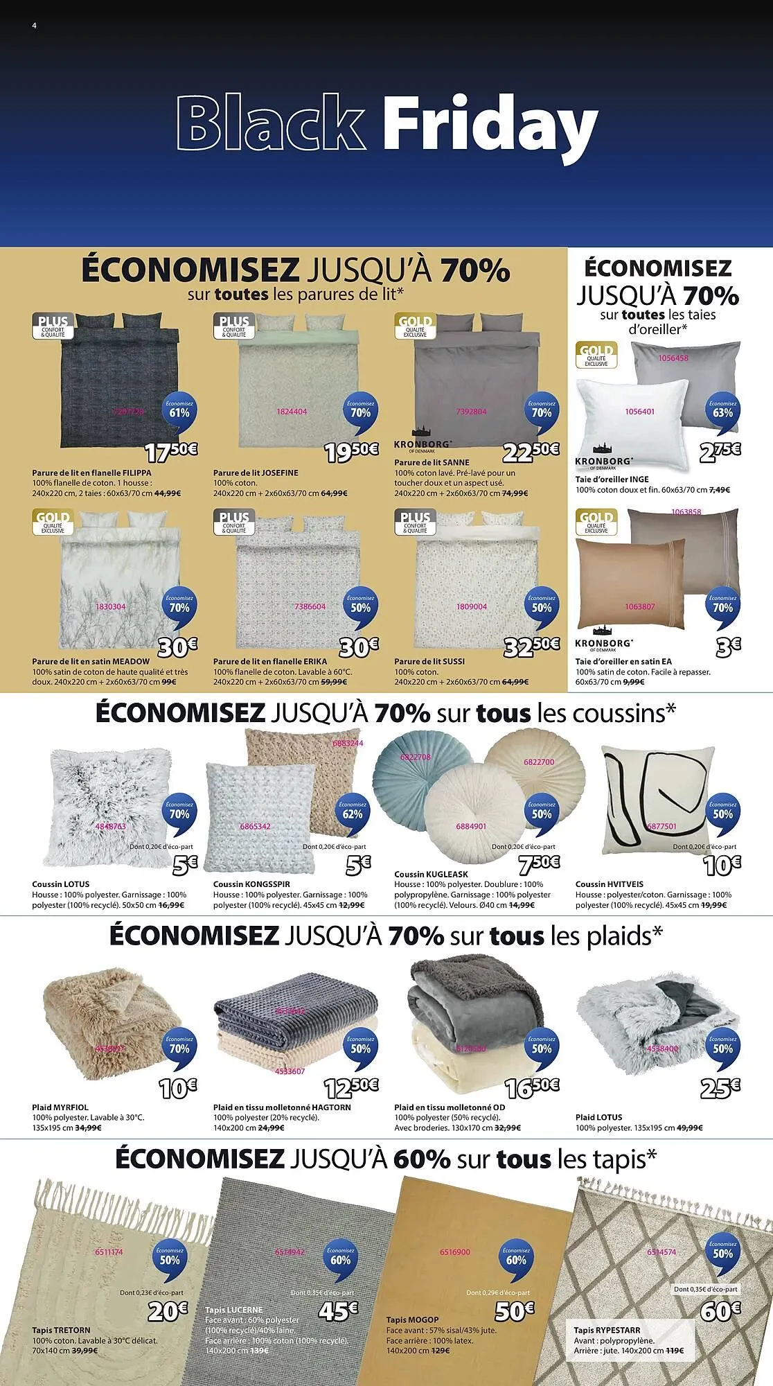 Catalogue JYSK du 25 novembre au 1 décembre 2025 - Catalogue page 4