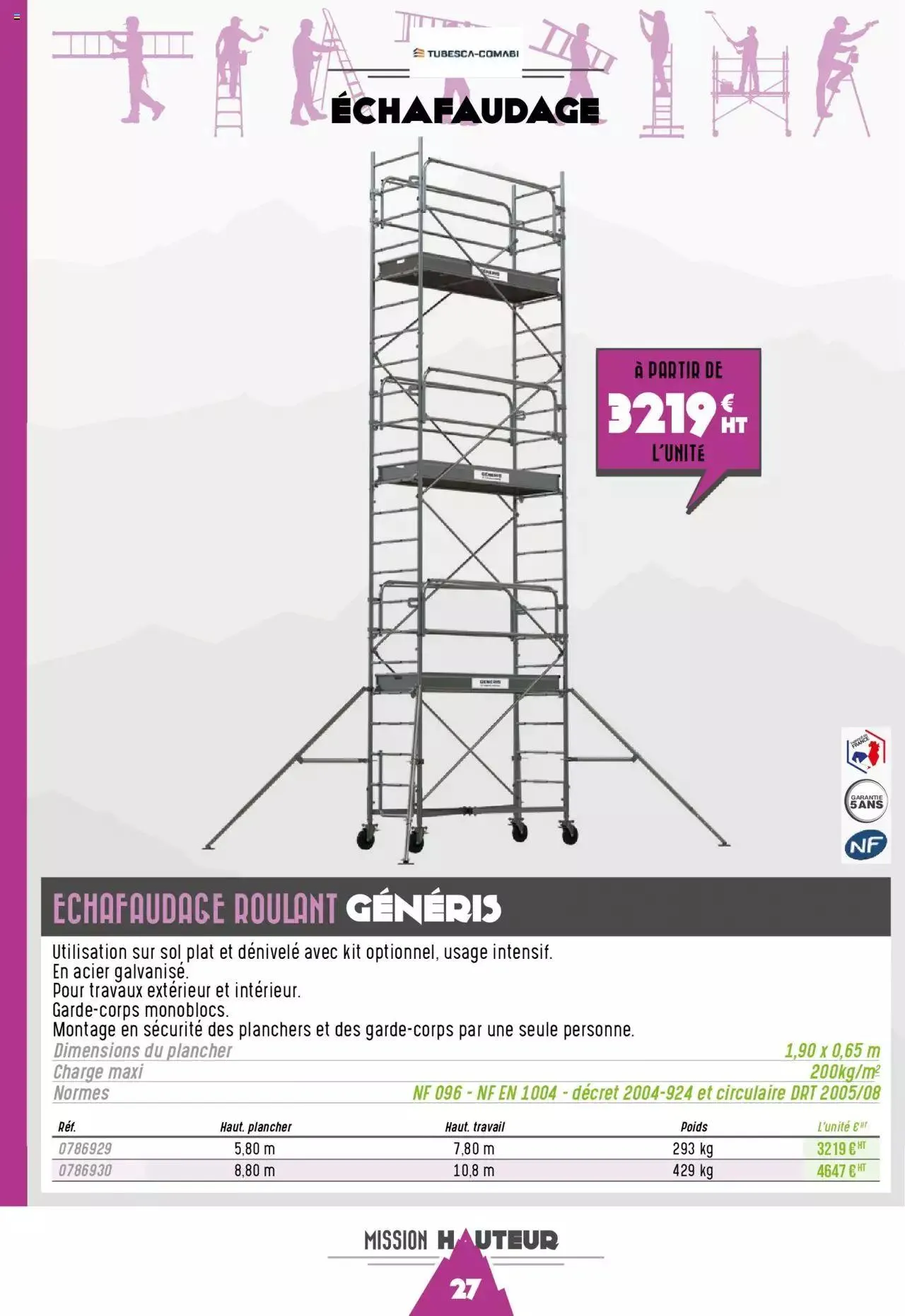 Champion direct Mission Hauteur 2023 du 11 avril au 29 juillet 2023 - Catalogue page 27