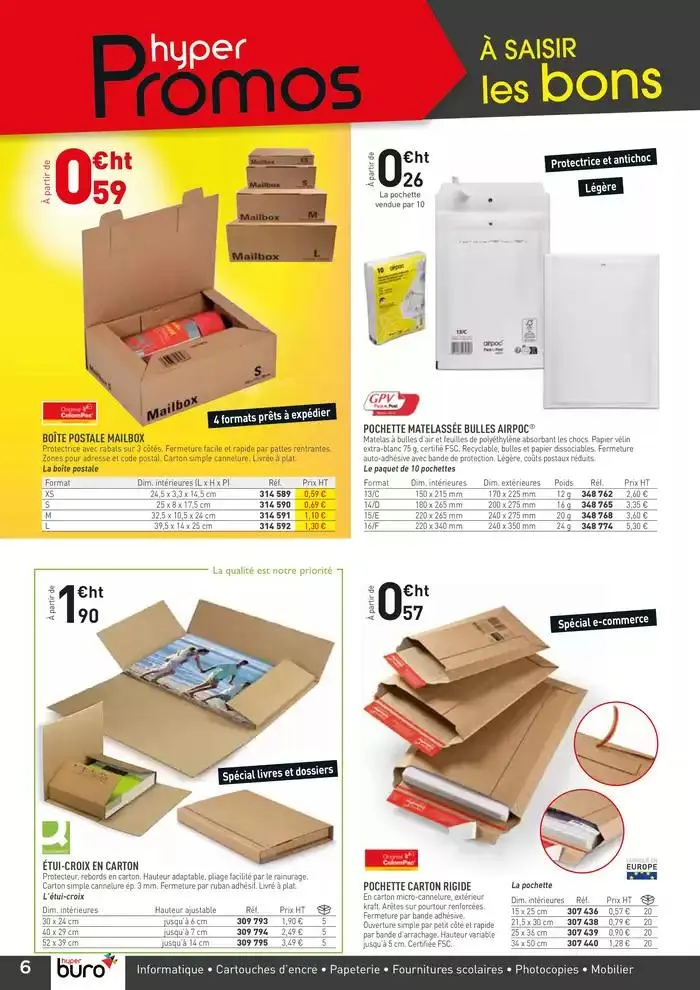 Nos Promotions du 3 mars au 30 avril 2025 - Catalogue page 6
