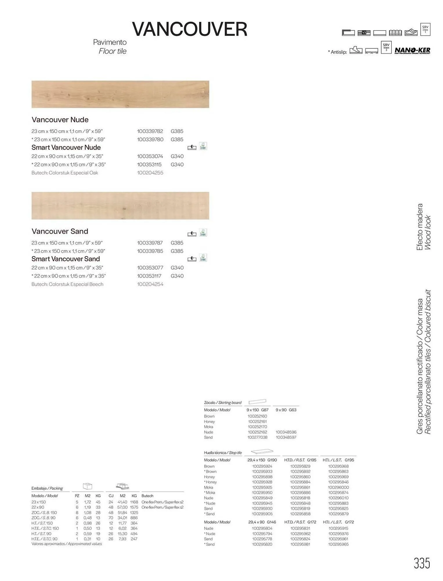 Catalogue Porcelanosa du 27 janvier au 31 décembre 2025 - Catalogue page 337