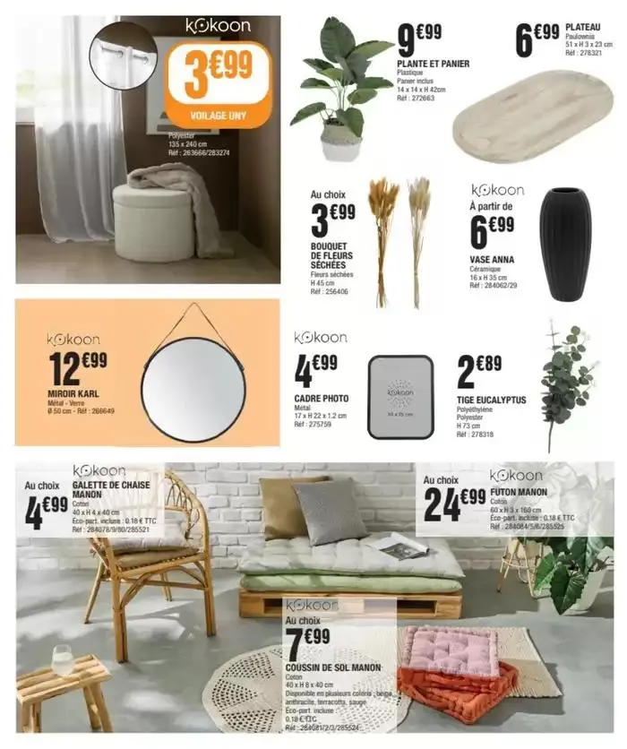 C'EST LA FÊTE À LA MAISON du 7 avril au 12 avril 2025 - Catalogue page 5