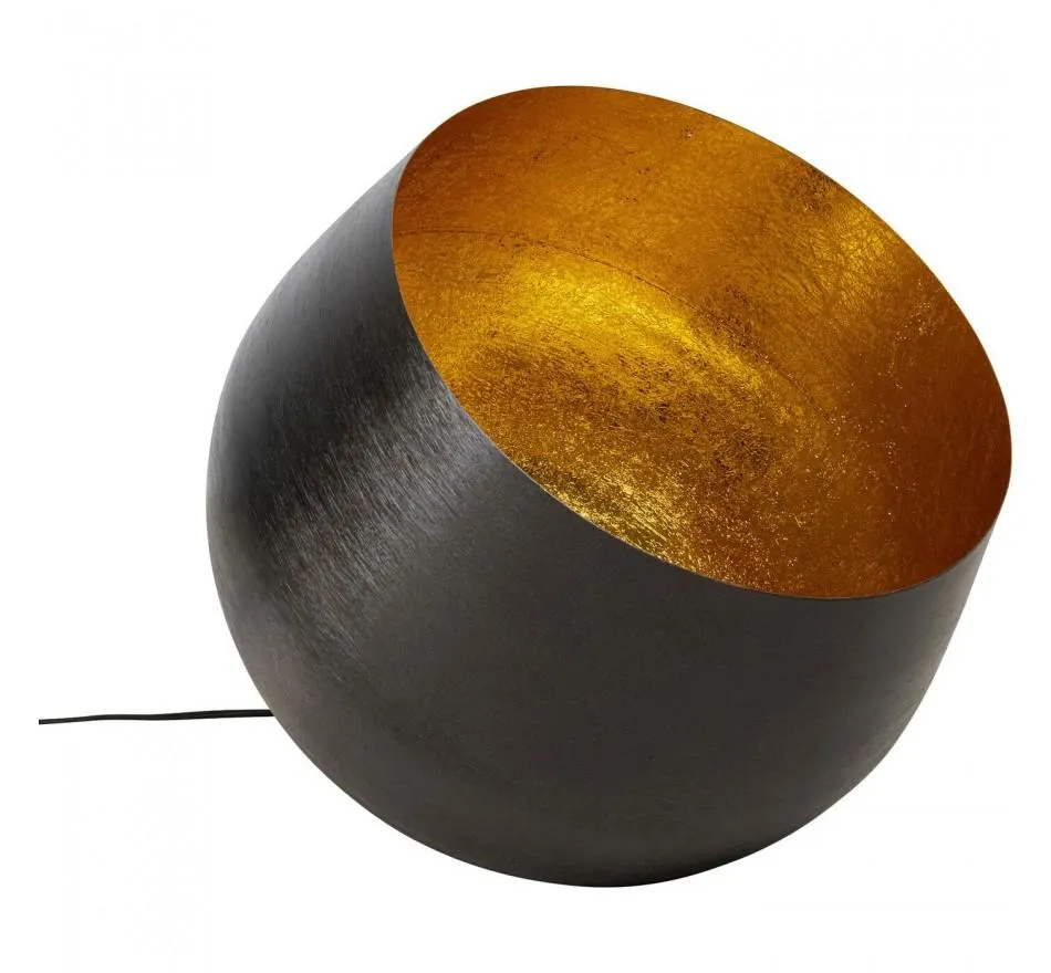 Lampe Apollon Smooth noire 50cm Kare Design