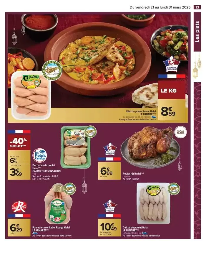 TOUT L'AÏD EL FITR À PETITS PRIX du 21 mars au 31 mars 2025 - Catalogue page 15