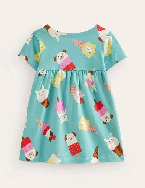 Tunique manches courtes imprimée