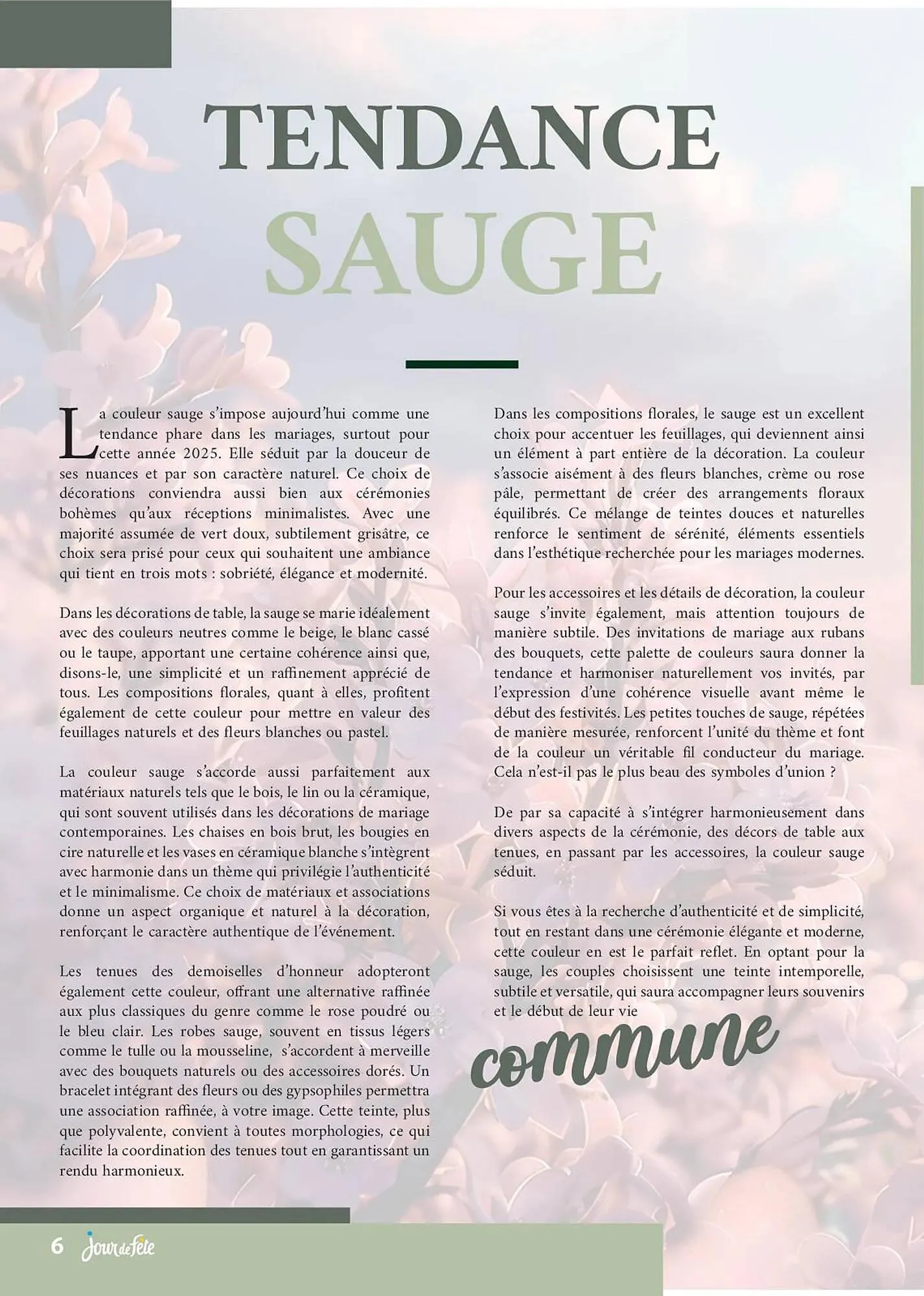 Catalogue Jour de Fête du 26 février au 31 décembre 2025 - Catalogue page 6