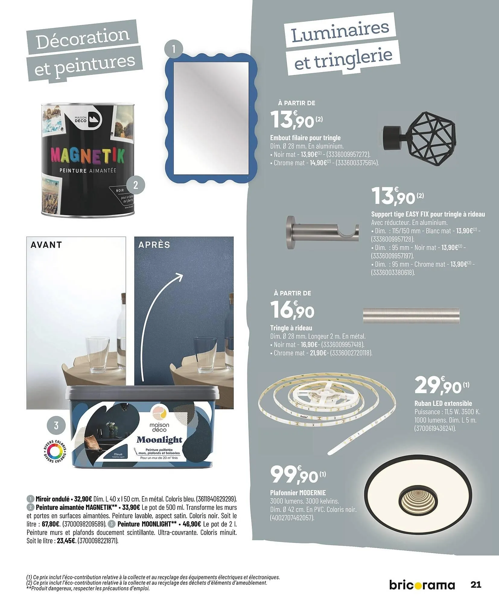 Catalogue Bricorama du 27 octobre au 7 décembre 2025 - Catalogue page 21