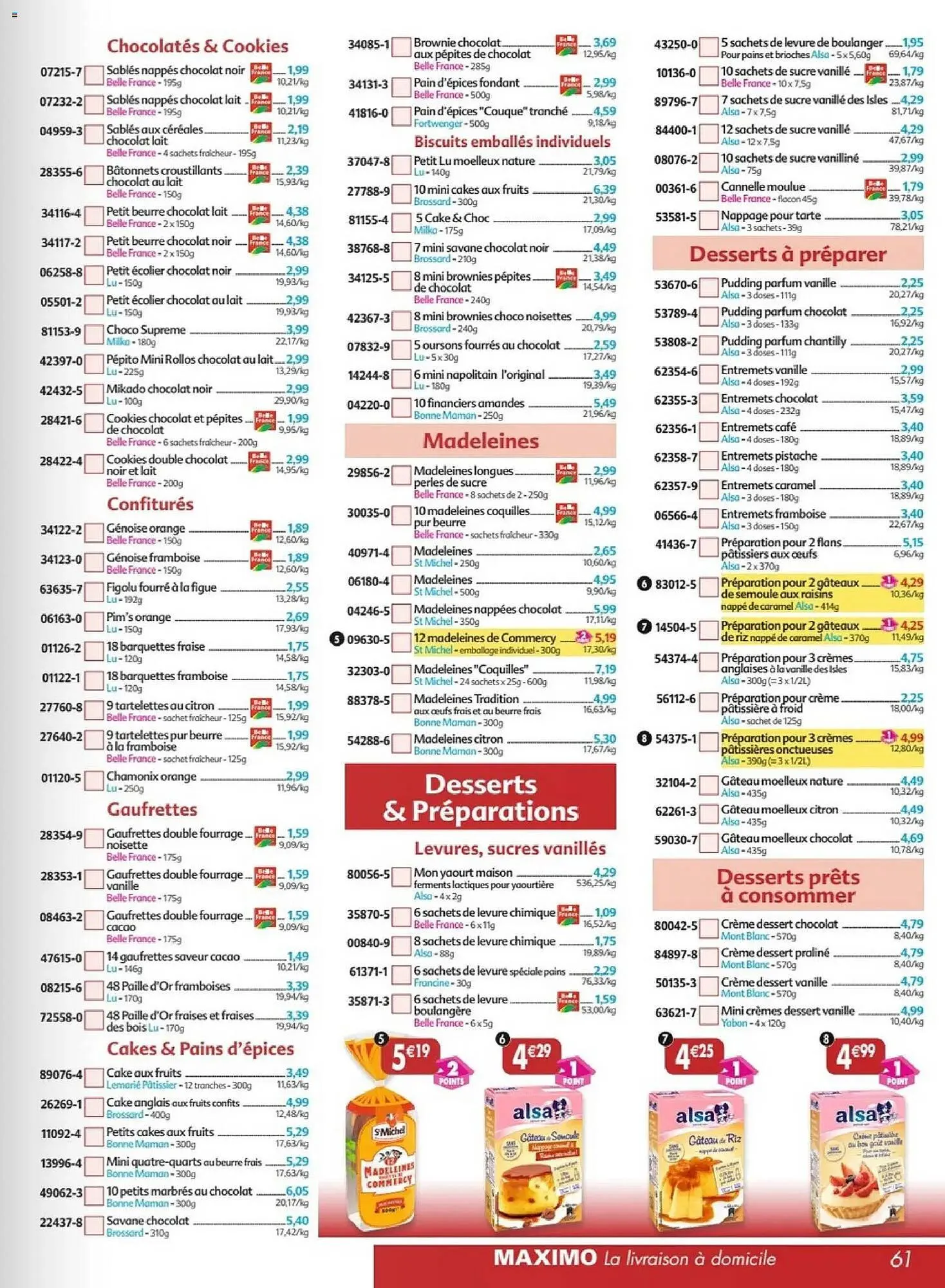 Catalogue Maximo du 24 décembre au 22 janvier 2026 - Catalogue page 61