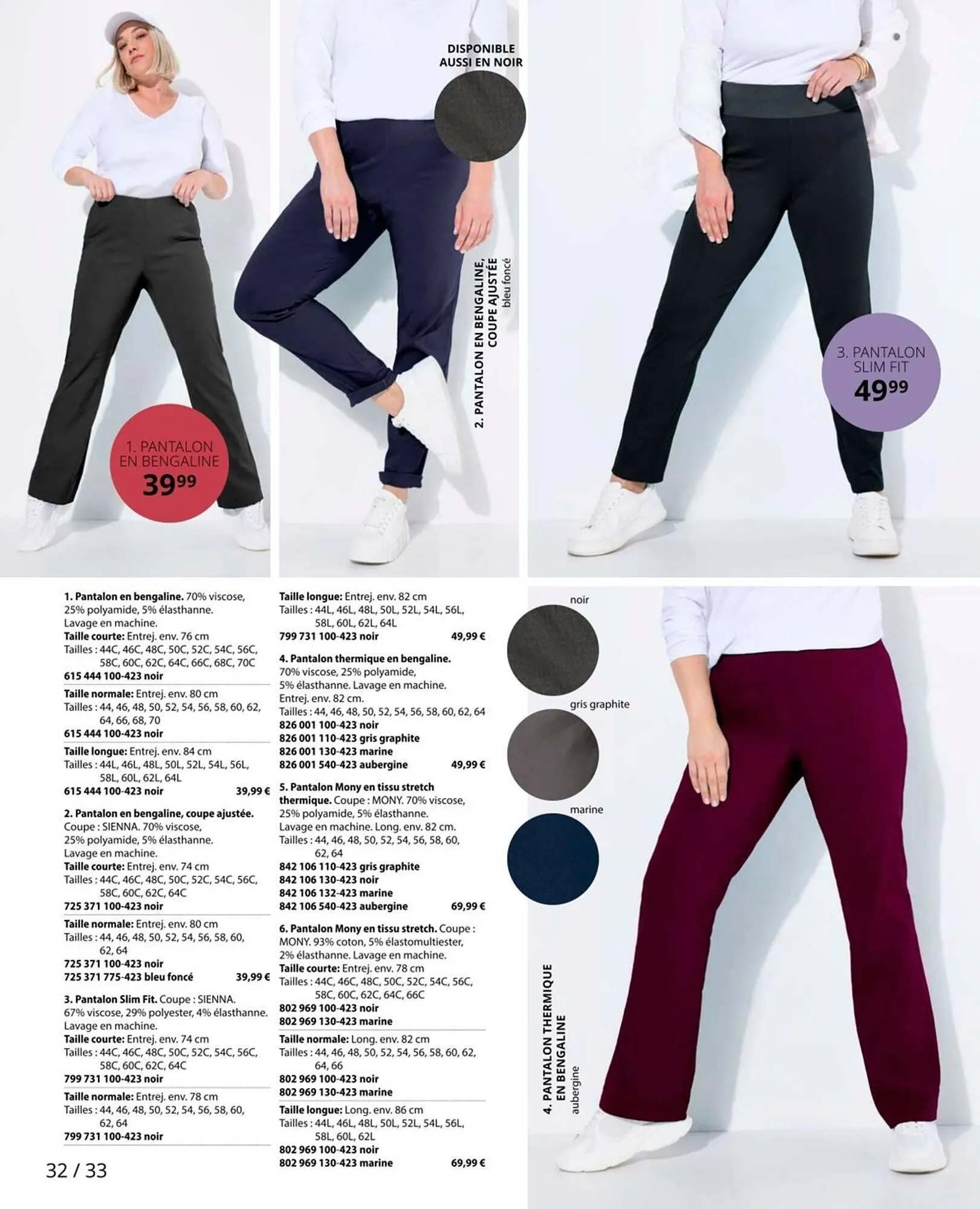 Catalogue Ulla Popken du 2 octobre au 31 octobre 2025 - Catalogue page 32