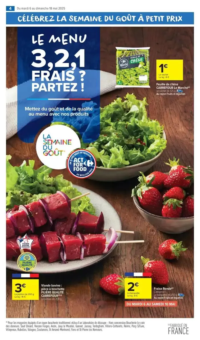 LE GOÛT ÇA SE FÊTE du 6 mai au 18 mai 2025 - Catalogue page 6