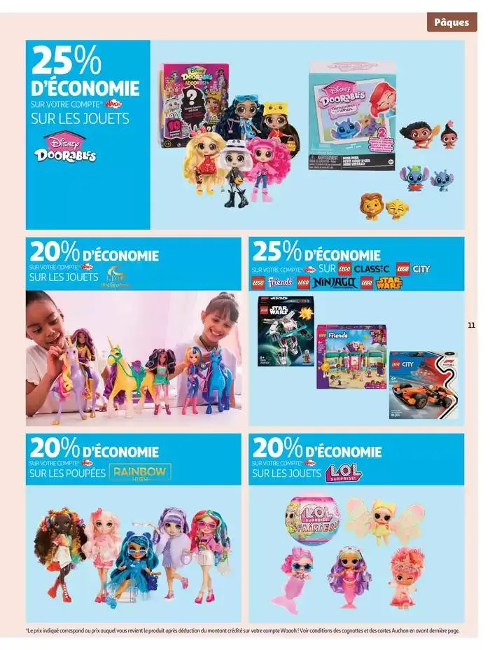 Des prix aussi bas, c'est le top du 8 avril au 21 avril 2025 - Catalogue page 11
