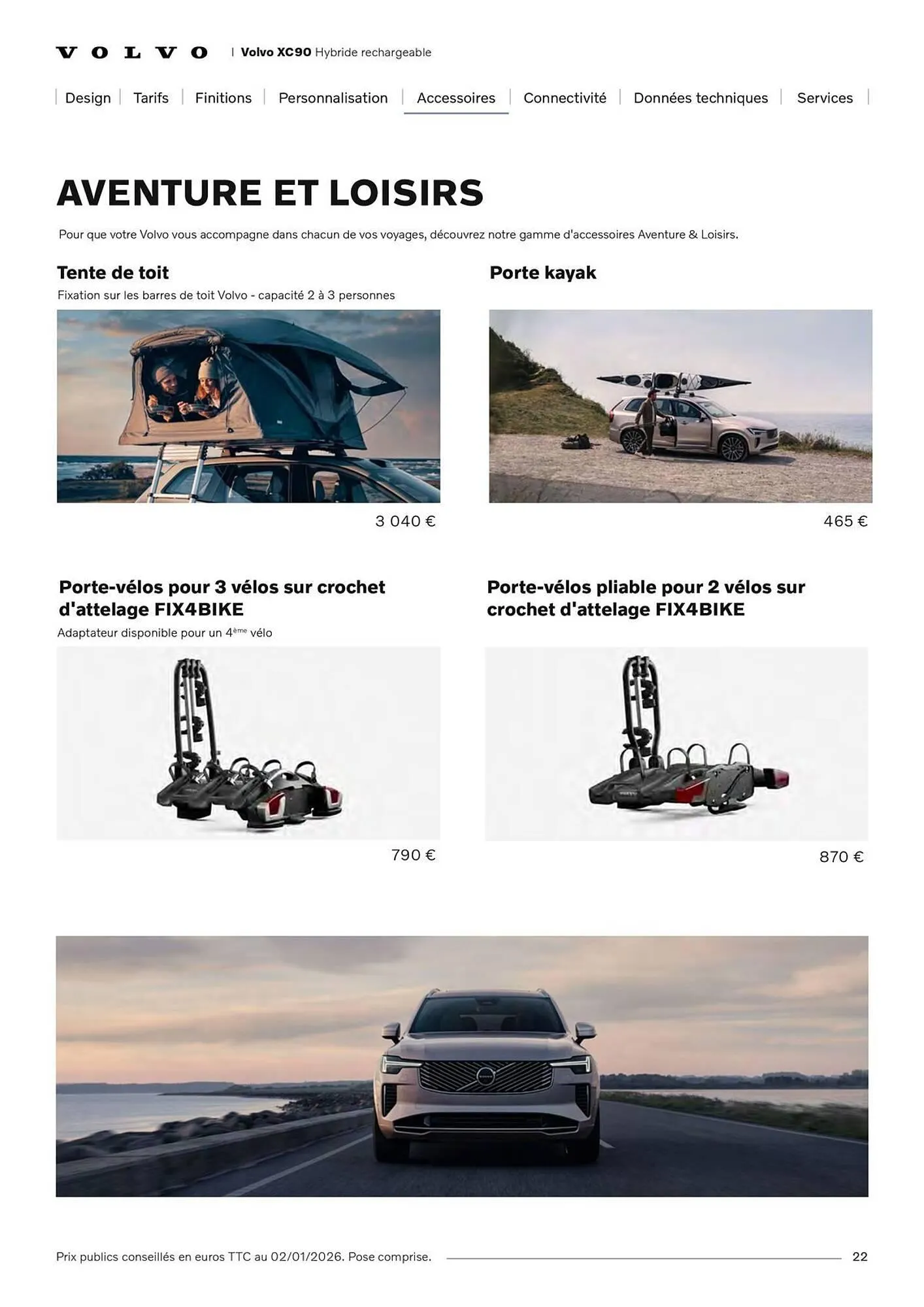 Catalogue VOLVO du 7 janvier au 31 janvier 2027 - Catalogue page 22