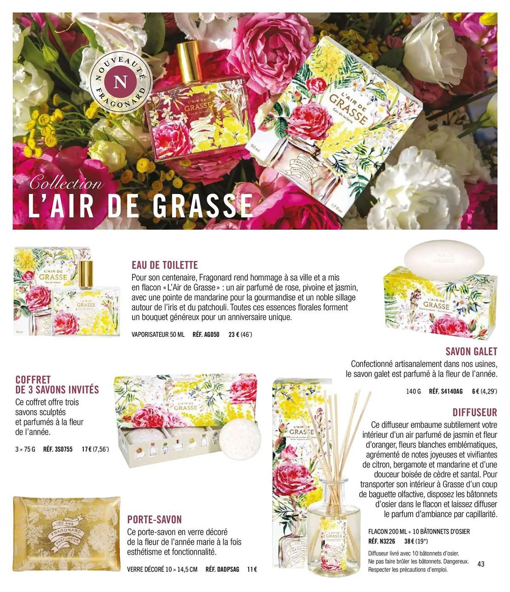 Catalogue Fragonard du 1 avril au 31 décembre 2026 - Catalogue page 42