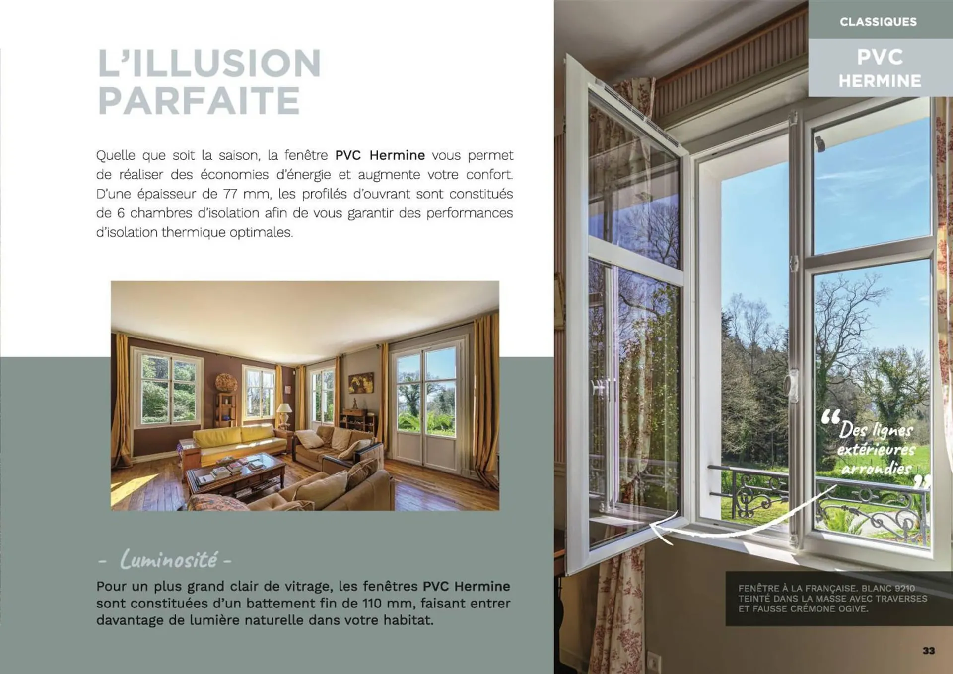 Catalogue Art & Fenêtres du 29 août au 31 décembre 2023 - Catalogue page 33