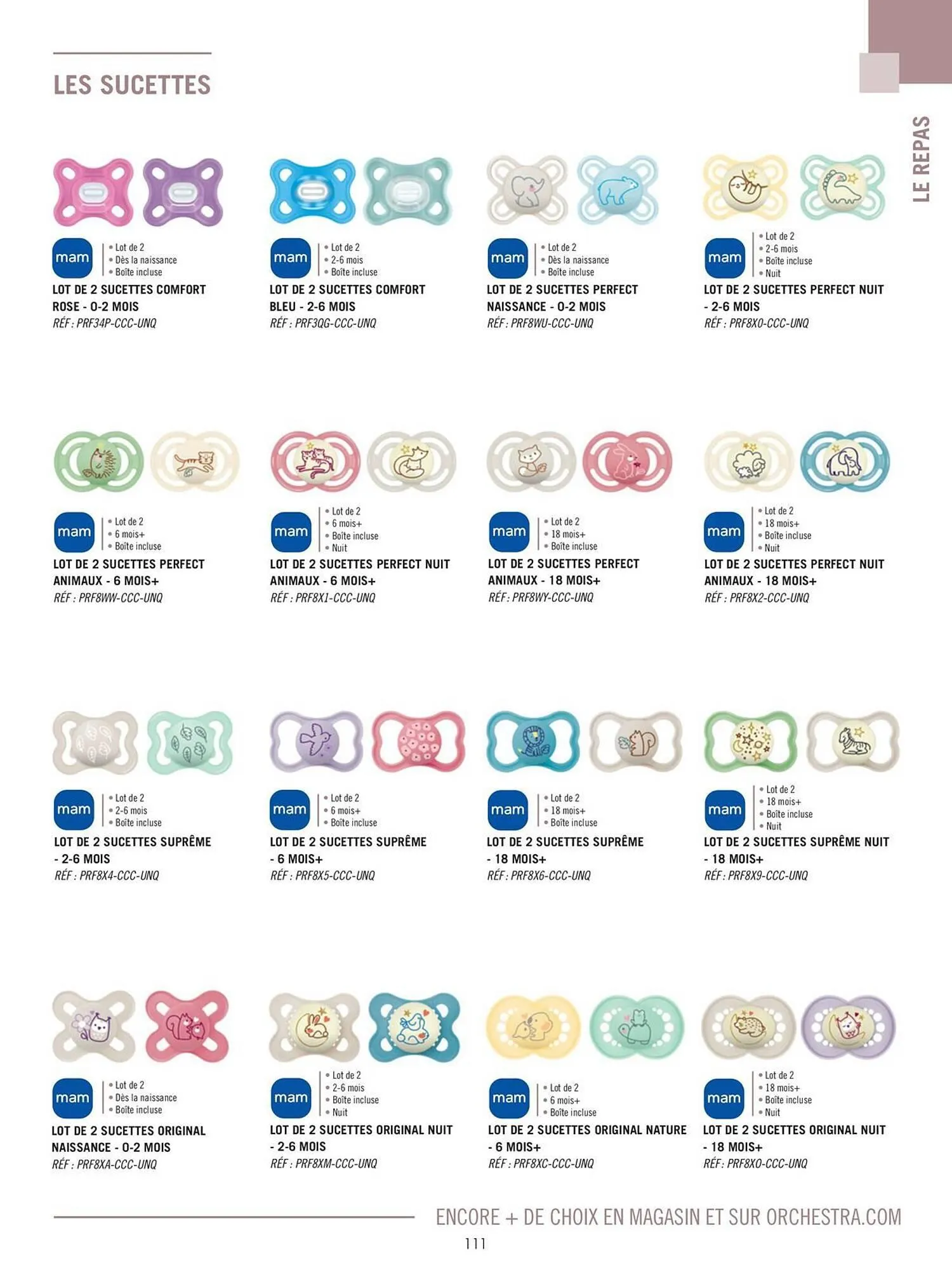 Catalogue Orchestra du 5 août au 31 décembre 2025 - Catalogue page 111