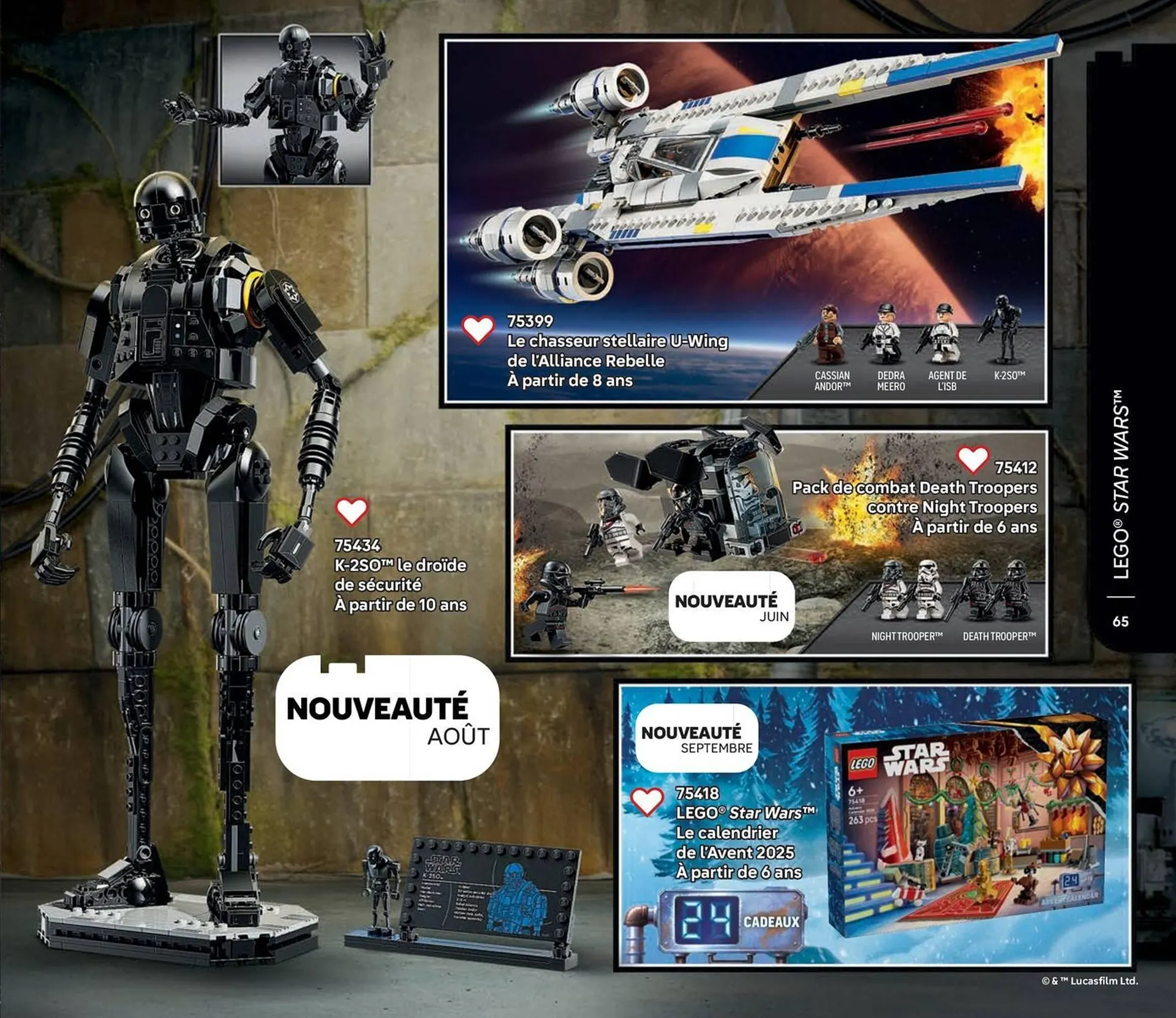 Catalogue LEGO du 10 juillet au 31 décembre 2025 - Catalogue page 65