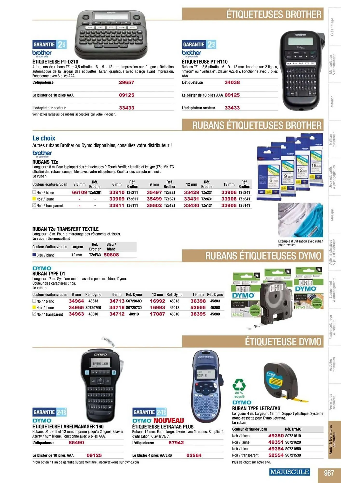 Catalogue Majuscule du 5 mars au 31 décembre 2025 - Catalogue page 1011