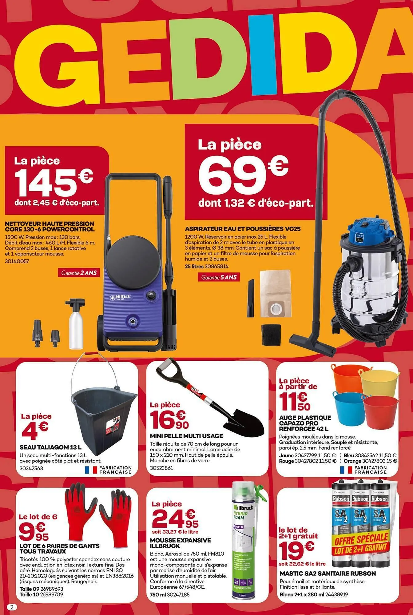 Catalogue Gedimat du 6 mai au 23 mai 2026 - Catalogue page 2