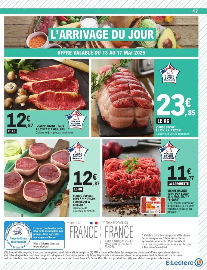 E. Leclerc du 13 mai au 24 mai 2025 - Catalogue page 47