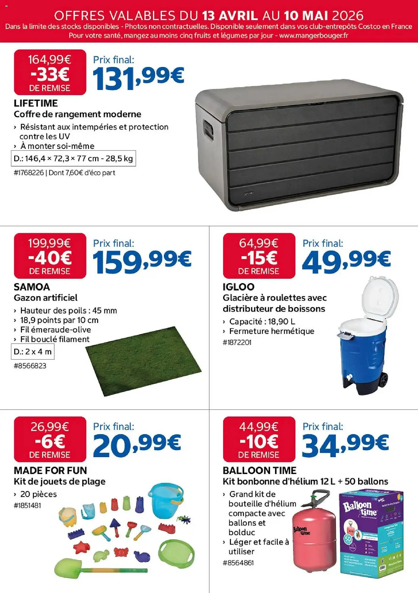Catalogue Costco du 13 avril au 10 mai 2026 - Catalogue page 16
