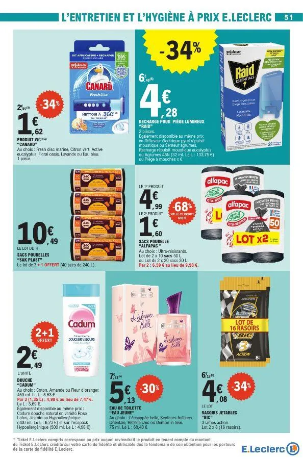 E. Leclerc du 20 mai au 31 mai 2025 - Catalogue page 51