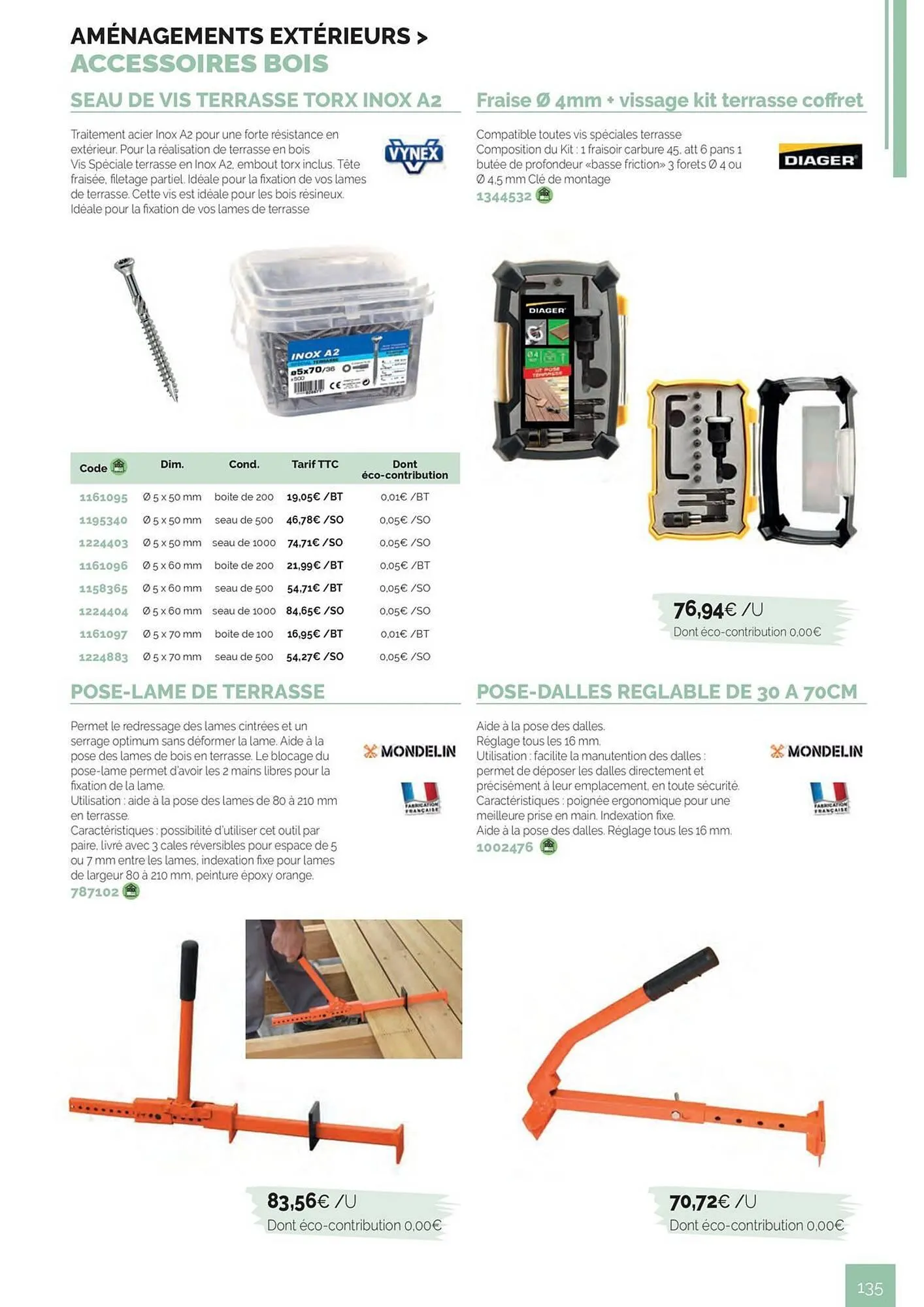 Catalogue Samse du 30 avril au 31 décembre 2026 - Catalogue page 135