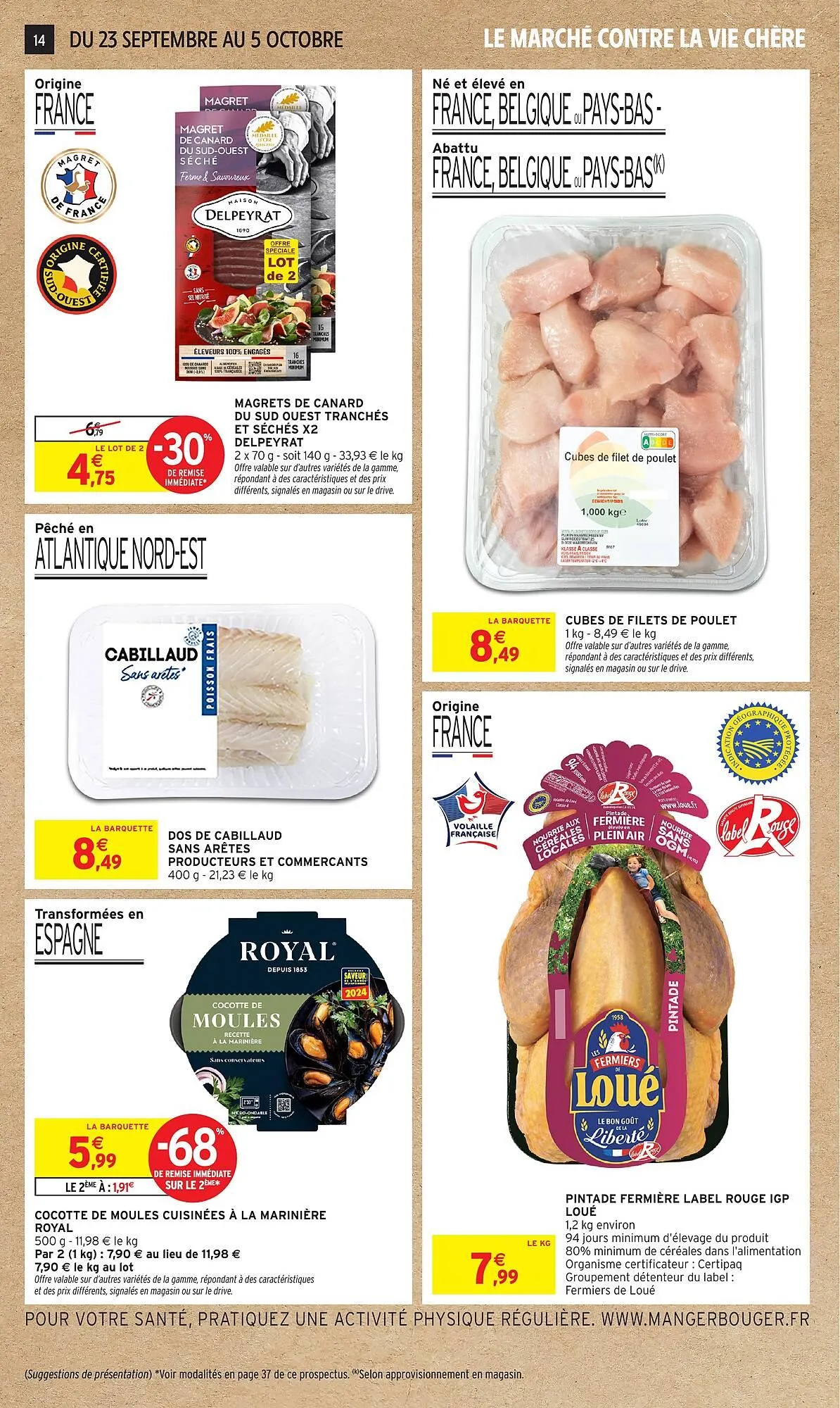 Catalogue Intermarché du 23 septembre au 5 octobre 2025 - Catalogue page 14
