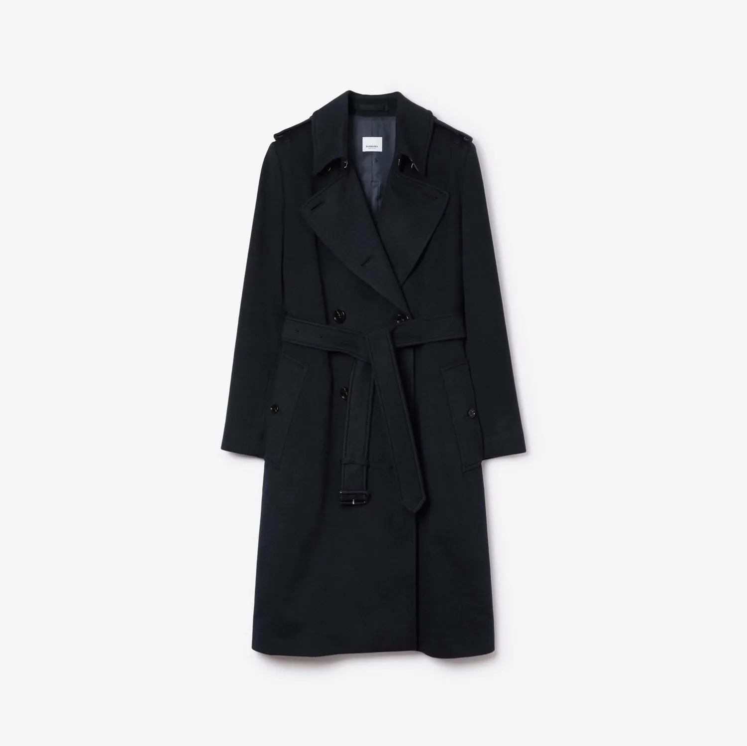 Trench coat Kensington largo en mezcla de cachemir