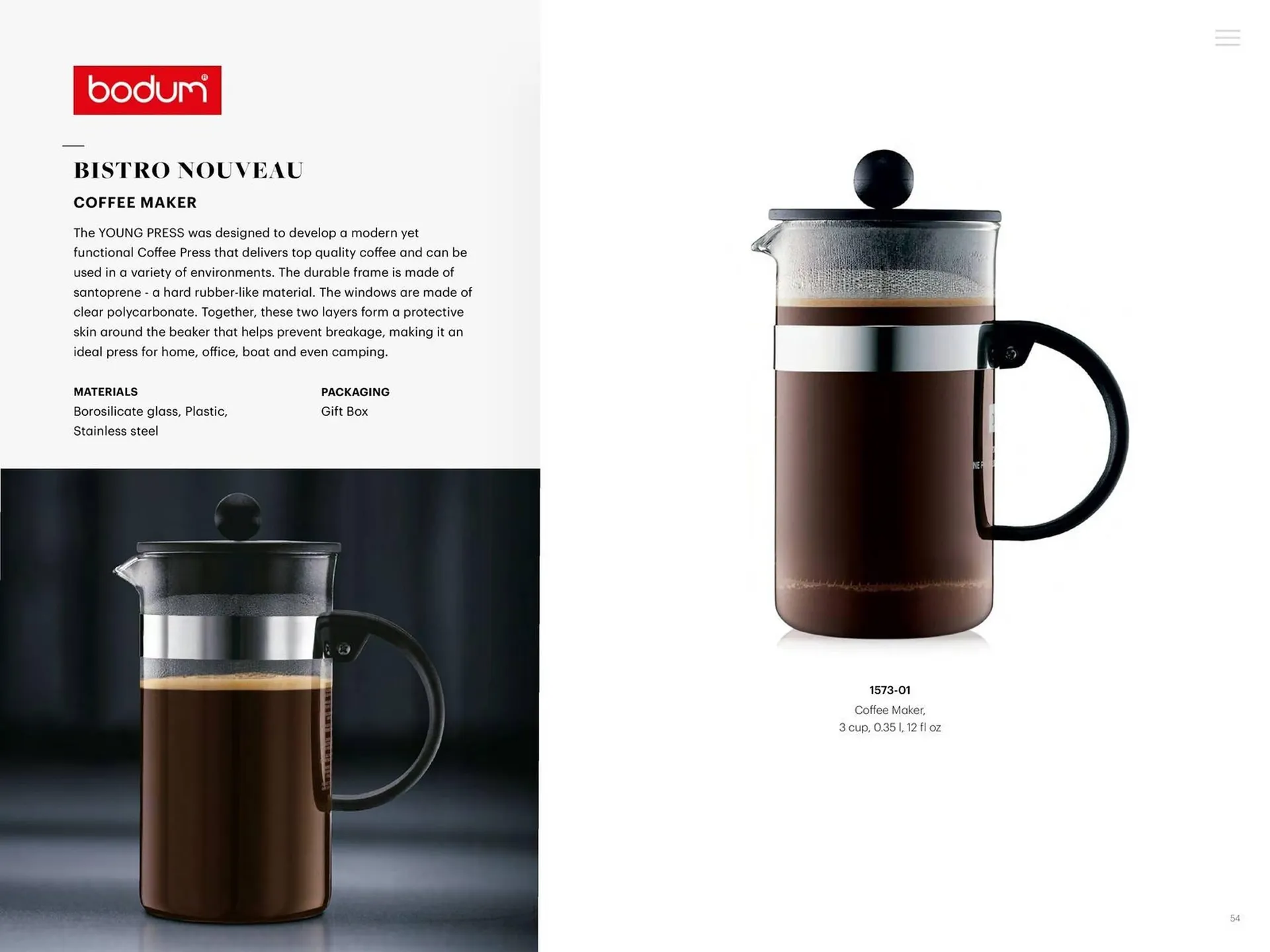 Catalogue Bodum du 9 février au 31 décembre 2026 - Catalogue page 54