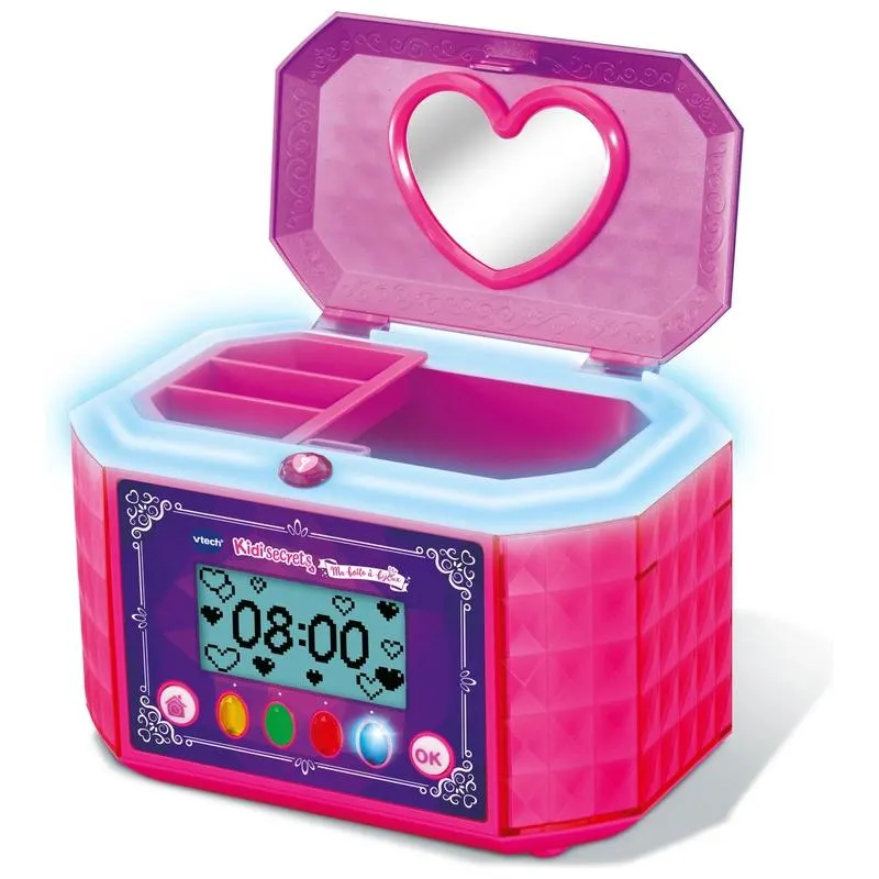 VTech - KidiSecrets Ma Boîte à Bijoux - Rose