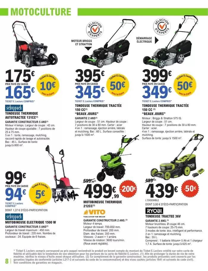 Trafic Brico 3 du 25 février au 15 mars 2025 - Catalogue page 8