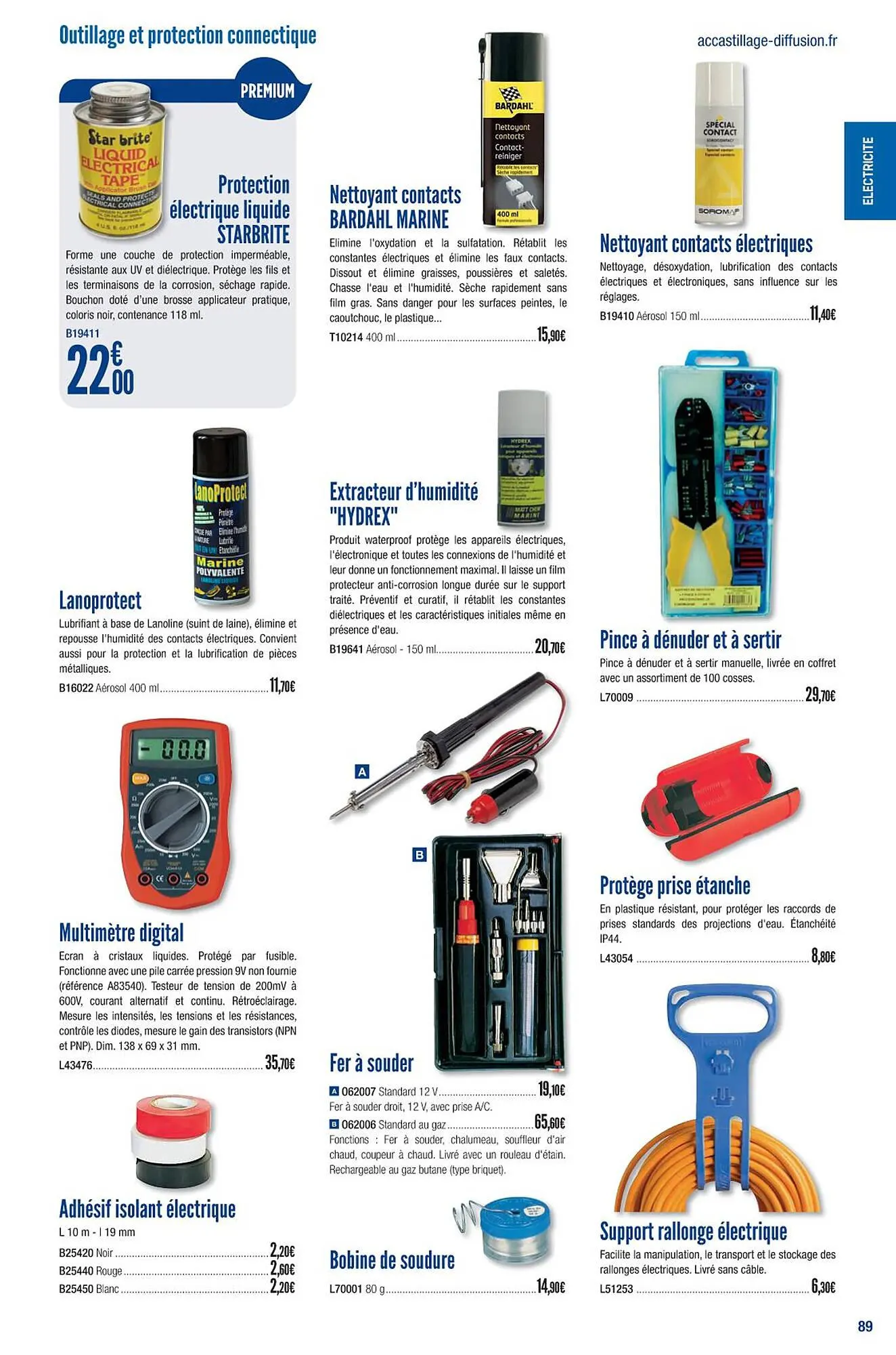 Catalogue Accastillage Diffusion du 1 mars au 31 décembre 2023 - Catalogue page 91