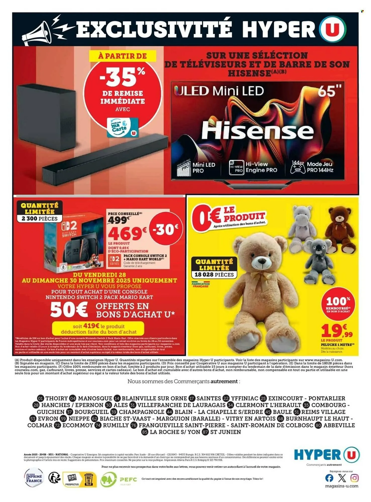 Catalogue Hyper U du 28 novembre au 30 novembre 2025 - Catalogue page 6
