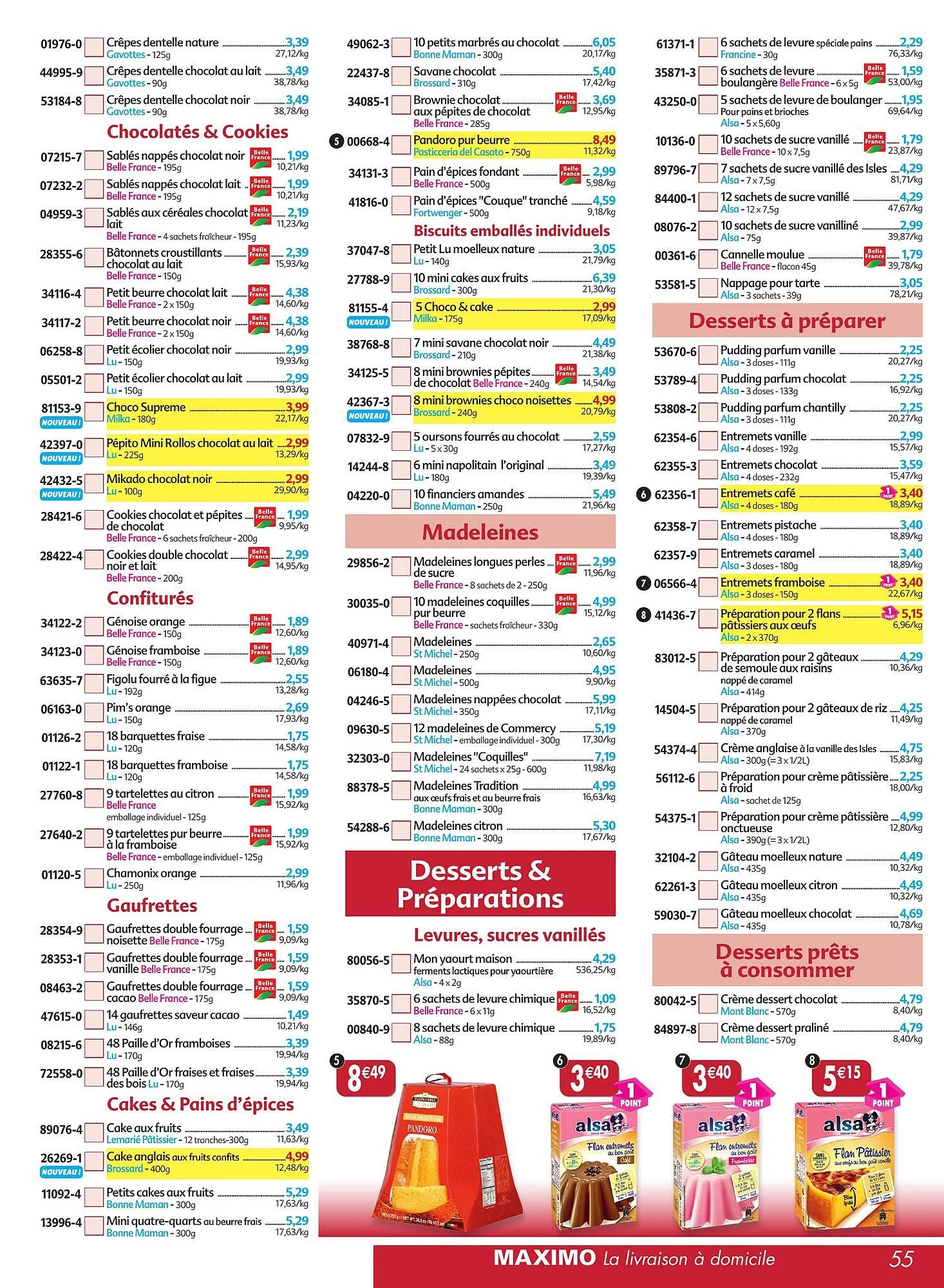 Catalogue Maximo du 5 août au 28 août 2025 - Catalogue page 55