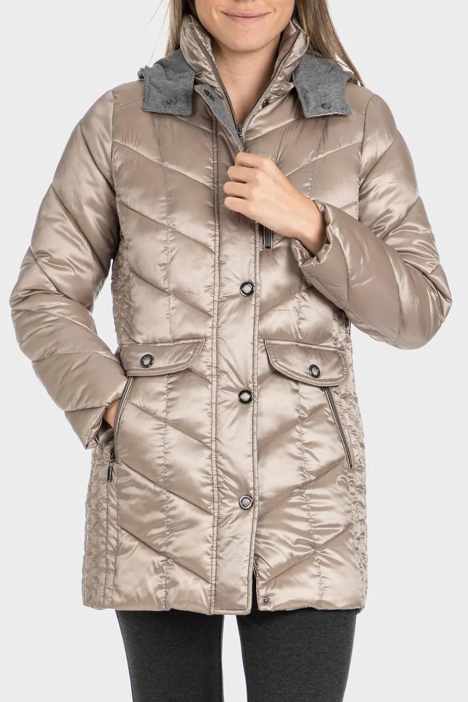 Parka beige