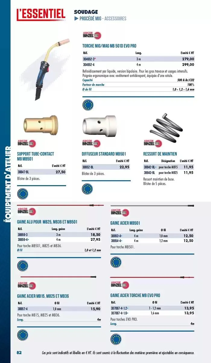 Essentiel Industrie 2025 du 3 janvier au 31 décembre 2025 - Catalogue page 84