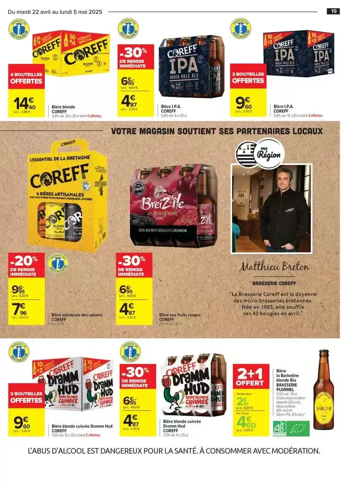 LE MEILLEUR DE MA RÉGION du 22 avril au 5 mai 2025 - Catalogue page 19