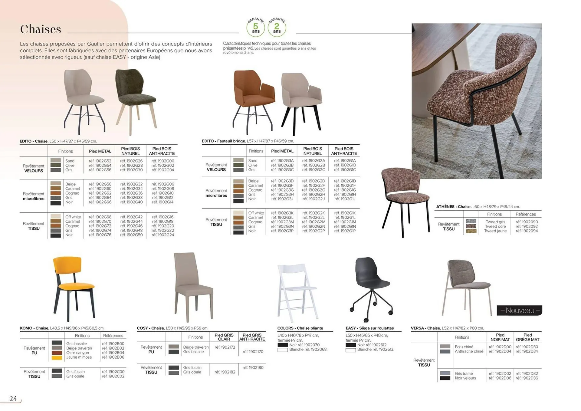 Gautier Catalogue du 16 janvier au 31 décembre 2025 - Catalogue page 20