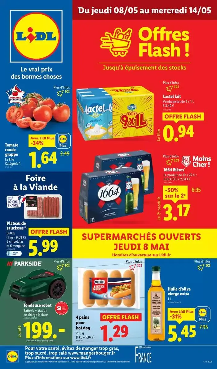 Profitez dune baisse de prix dans les supermarchés Lidl sur vos produits du quotidien ! - 1