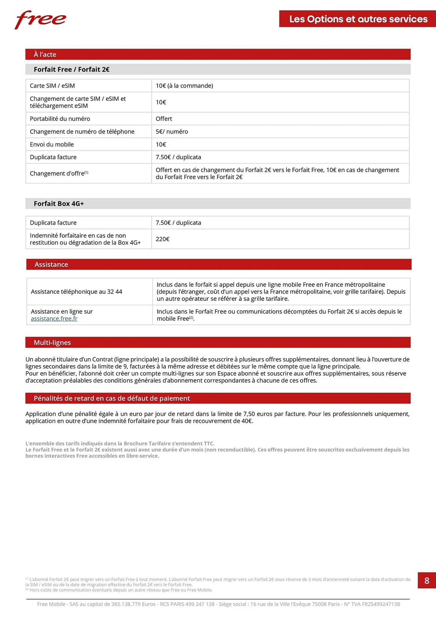 Catalogue Free du 23 janvier au 31 décembre 2023 - Catalogue page 8